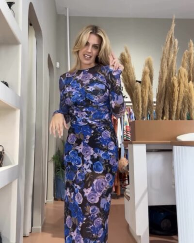 Celeste mesh dress