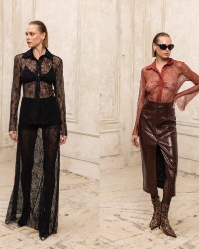 Manon lace shirt 2 colors