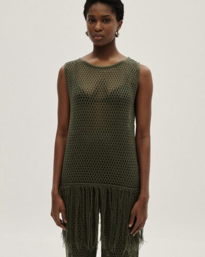 Blouse net fringes