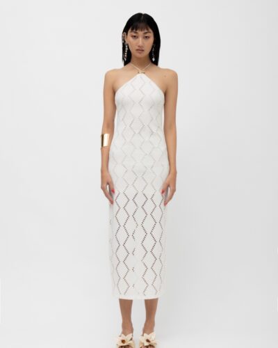 Azure white dress