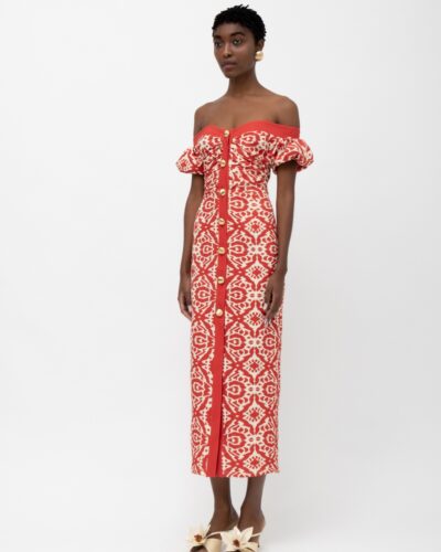 Masai flame dress