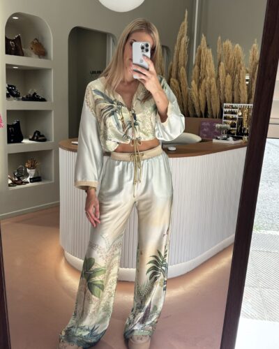 Celina satin pants