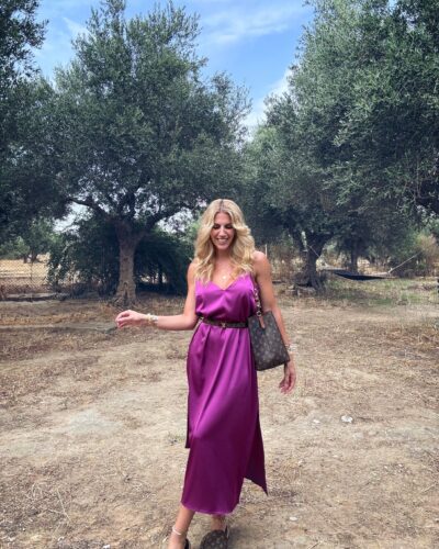 Sonia dress Magenta