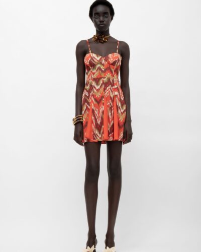 LUPISA ORANGE DRESS