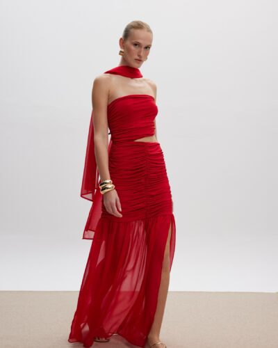Isabella Dress Red