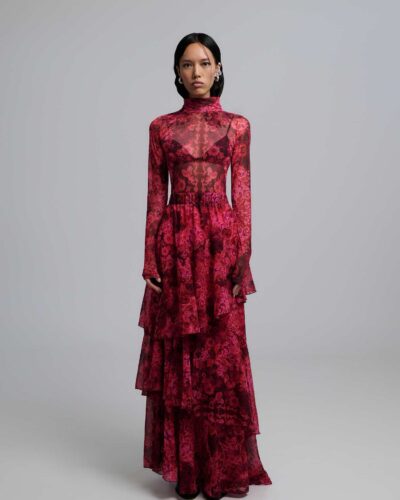 Hayden Fuchsia Maxi Skirt