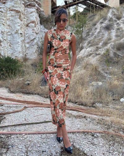 Rustic Rose Dress