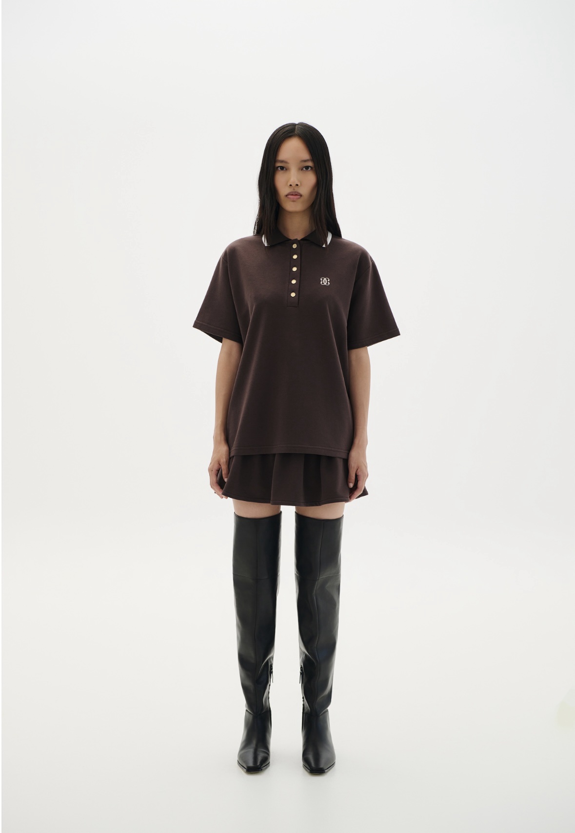 Μπλούζα πόλο γιακάς ρίγα - Image 2