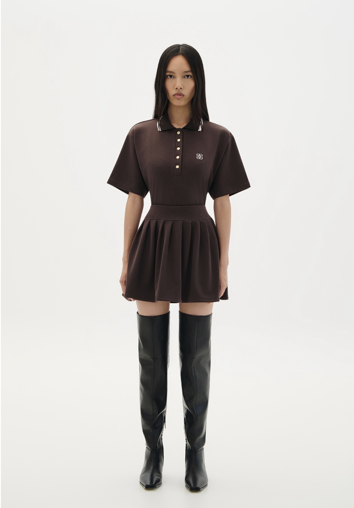 Φούστα - Σορτς μίνι πιέτες