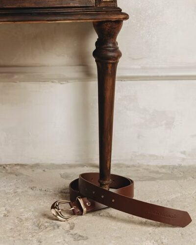 No words, Leather Belt 2colors