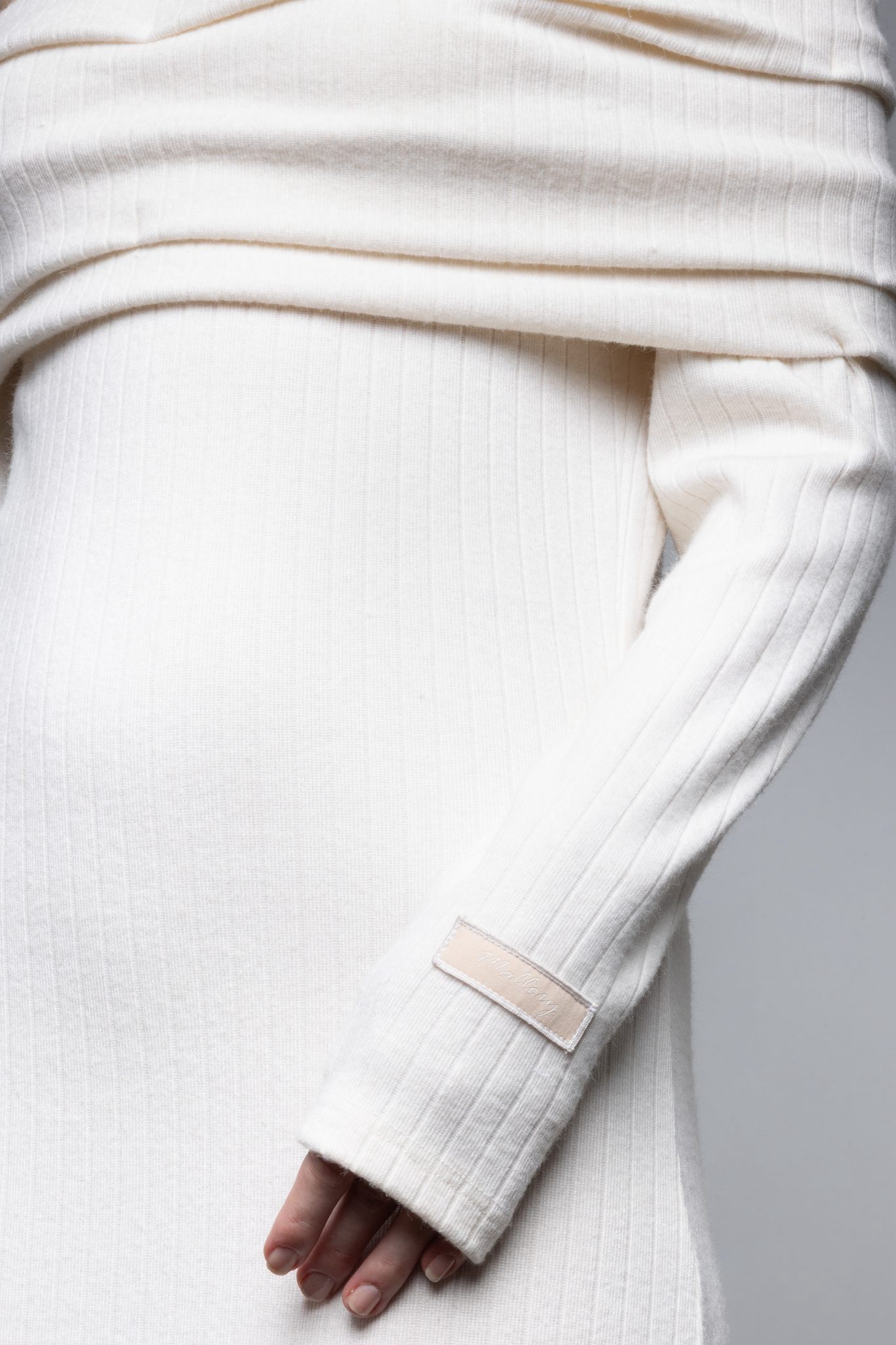 Nyra Ivory Offwhite Dress - Image 2