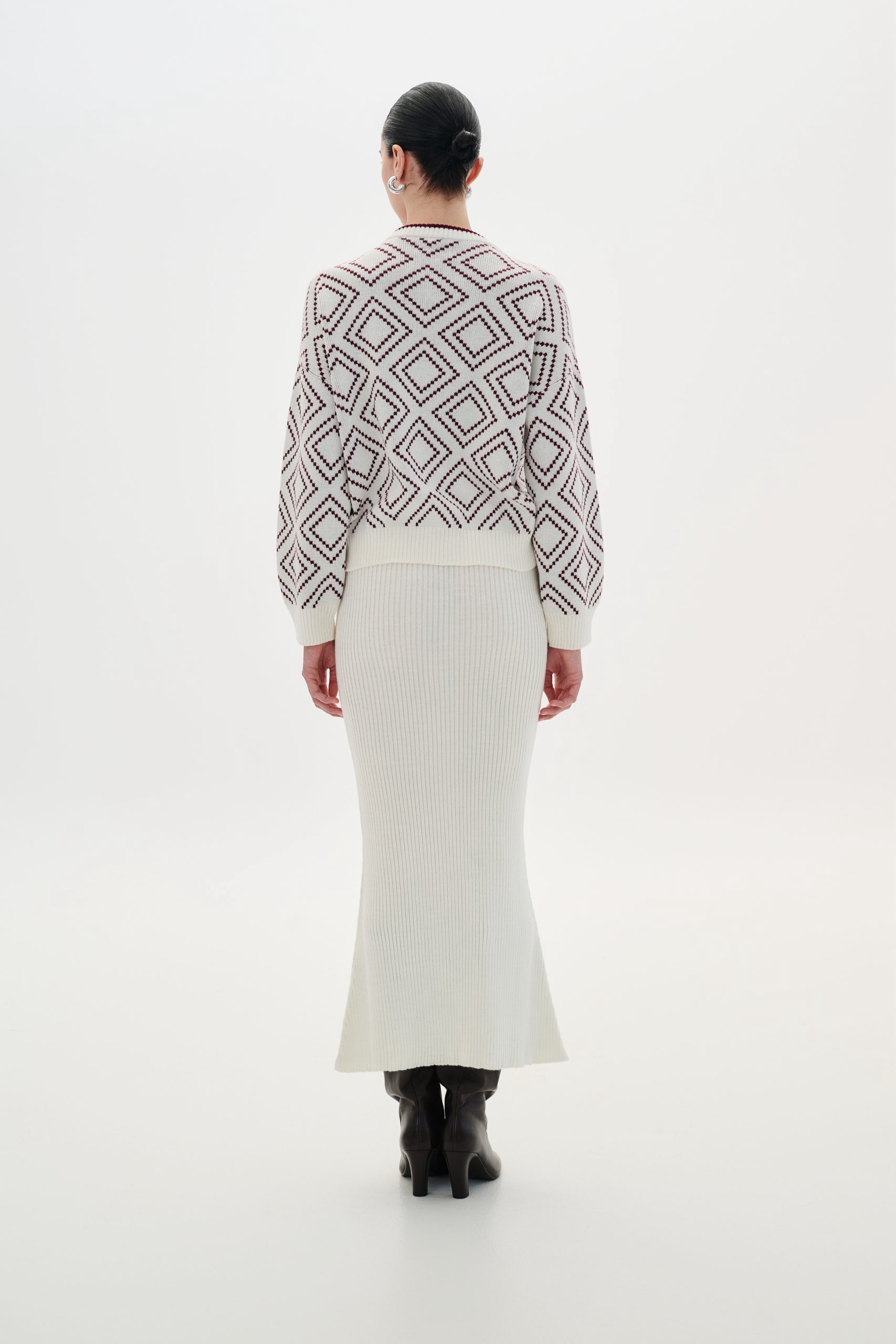 Blouse Rhombus Two-Tone - Image 2