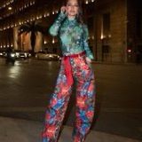 Violet Denim Pants - Image 2