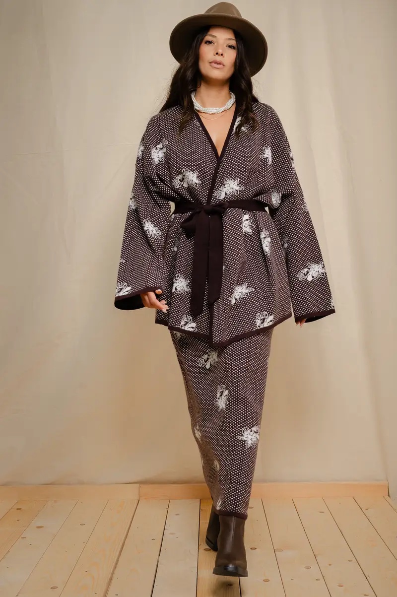 Her Closet Knit Kimono