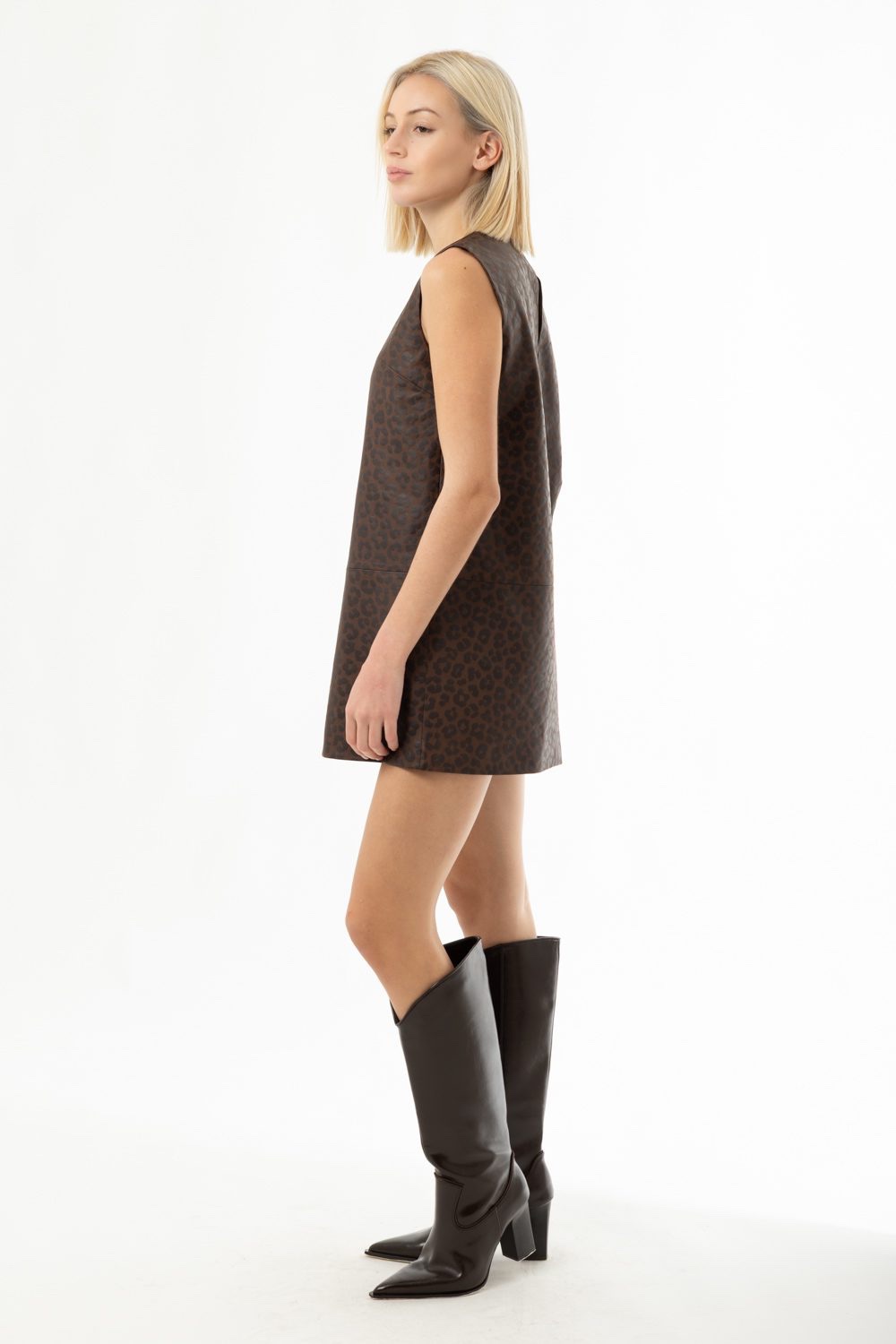 Wild Cocoa Mini Dress - Image 2