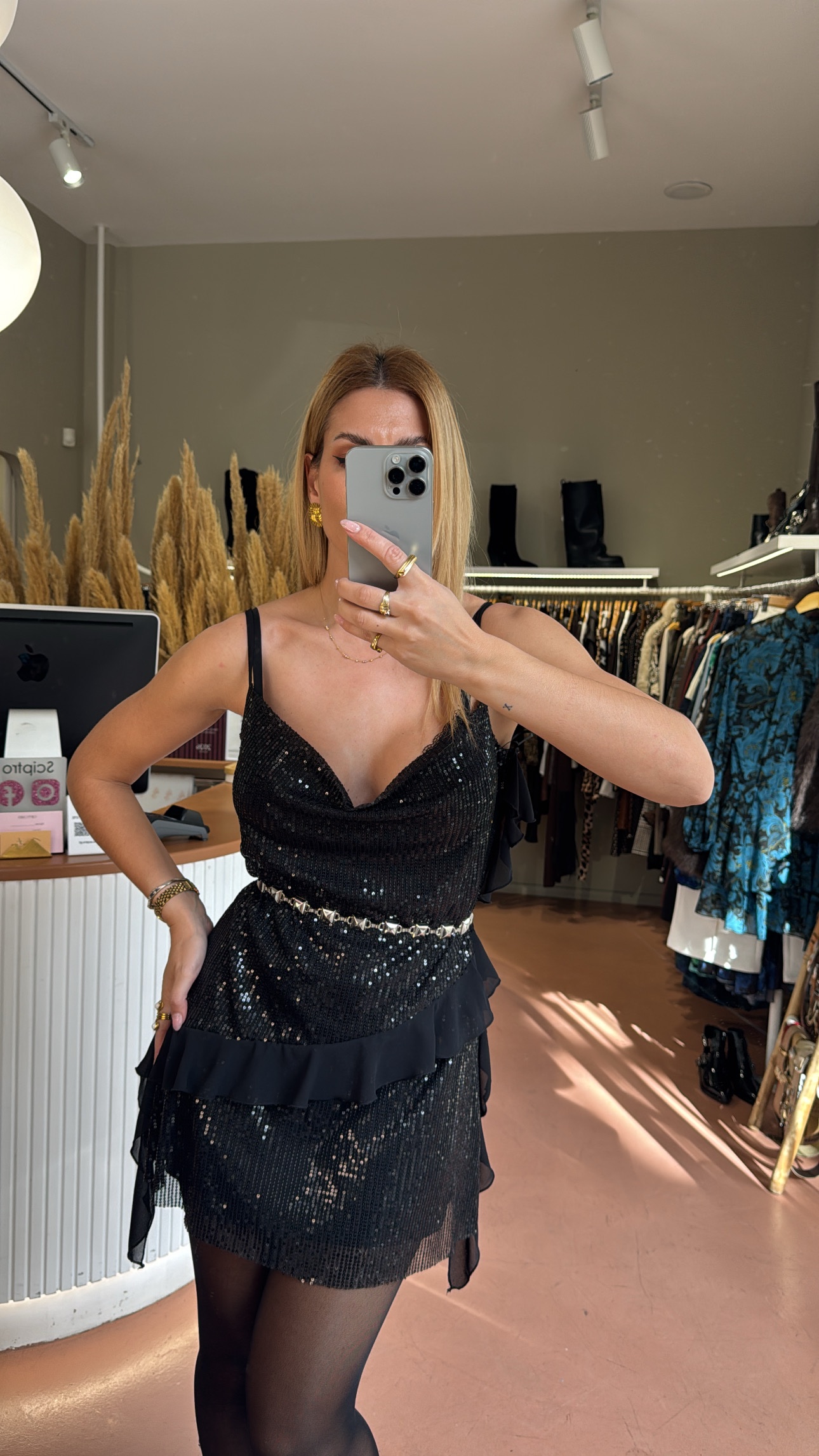 Crystal Night Glam Dress