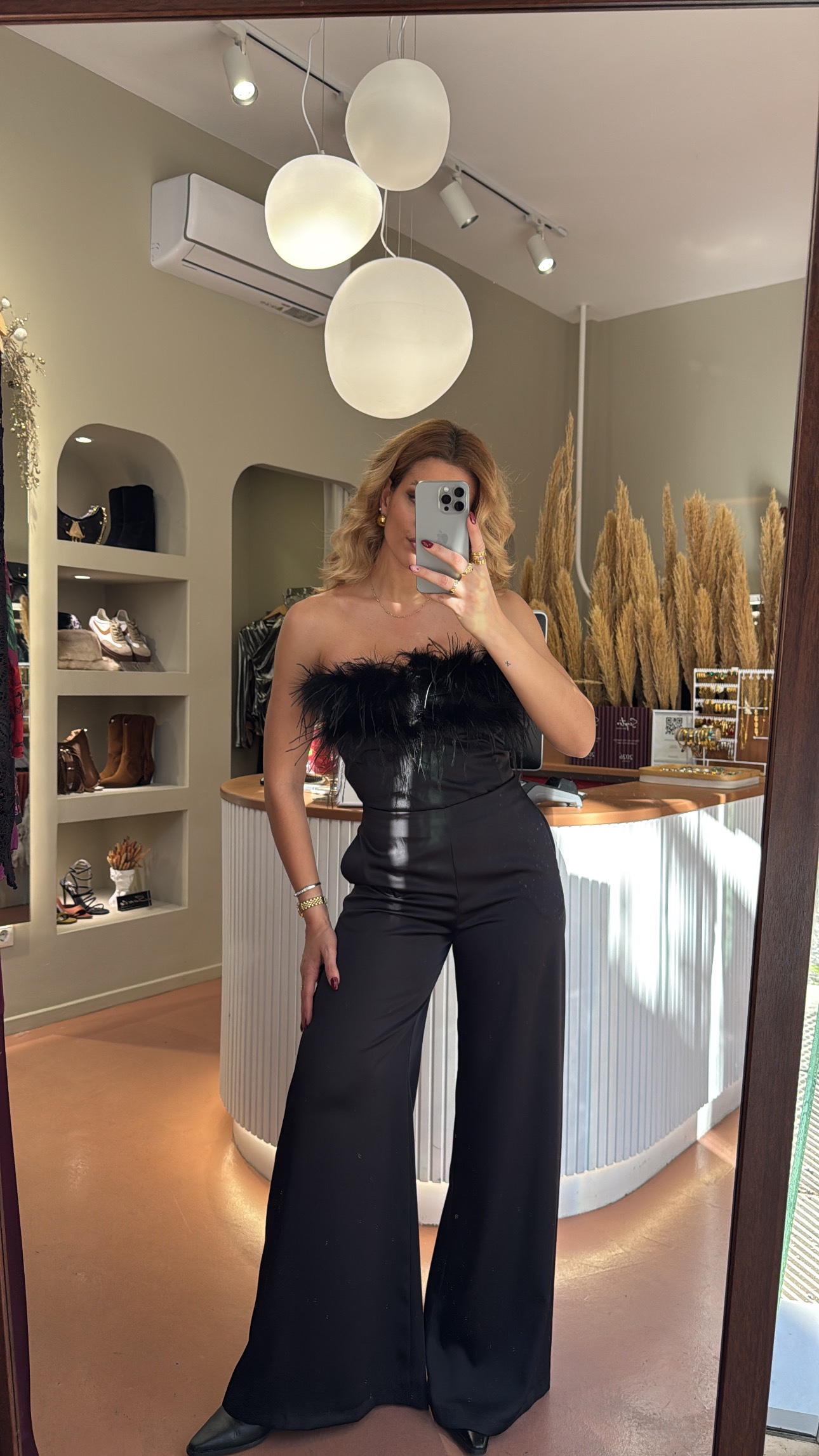 Silk Touch Black Pants