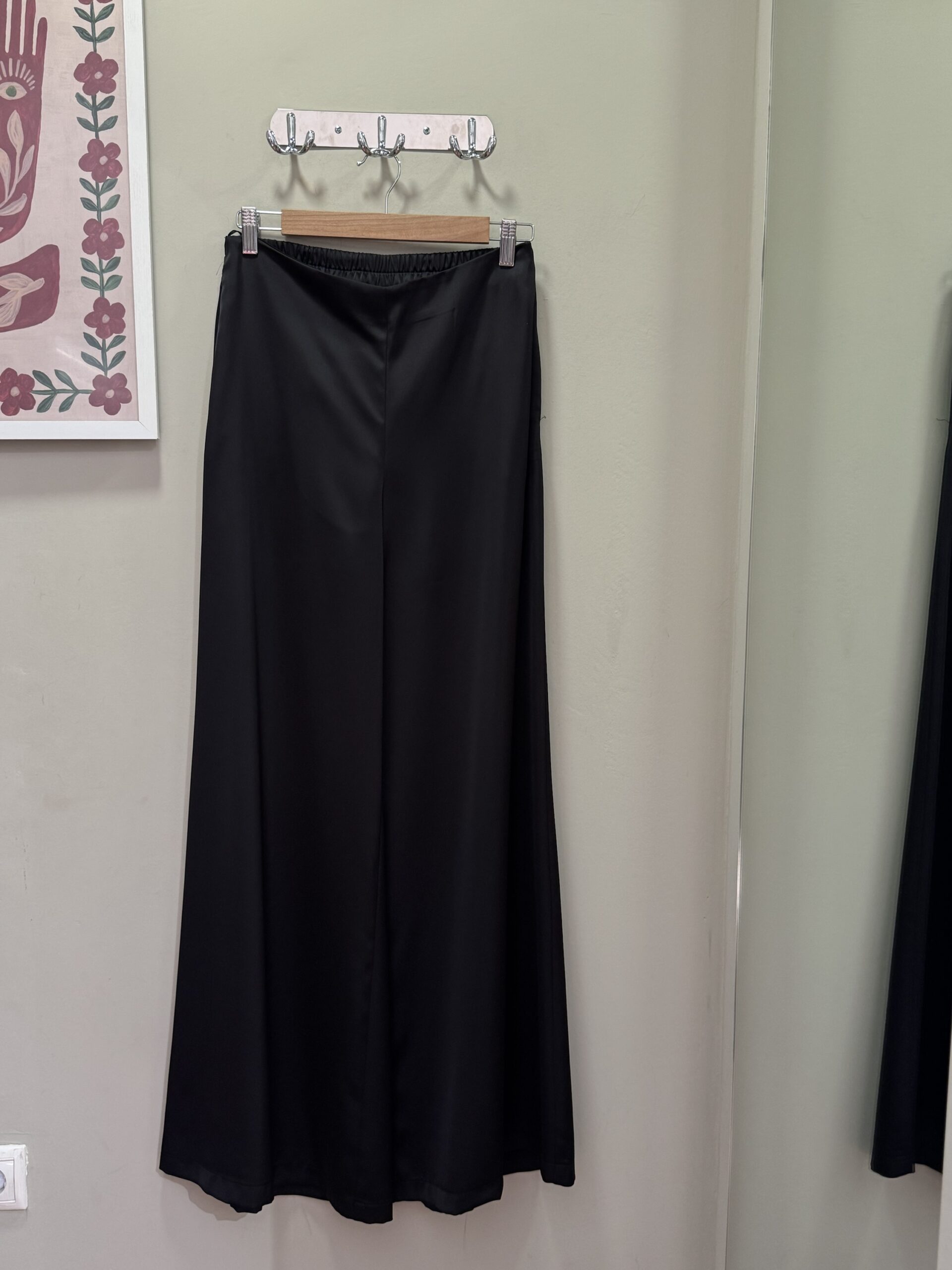 Silk Touch Black Pants - Image 2