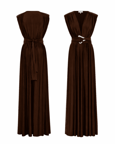 Anabelle Dress | Brown