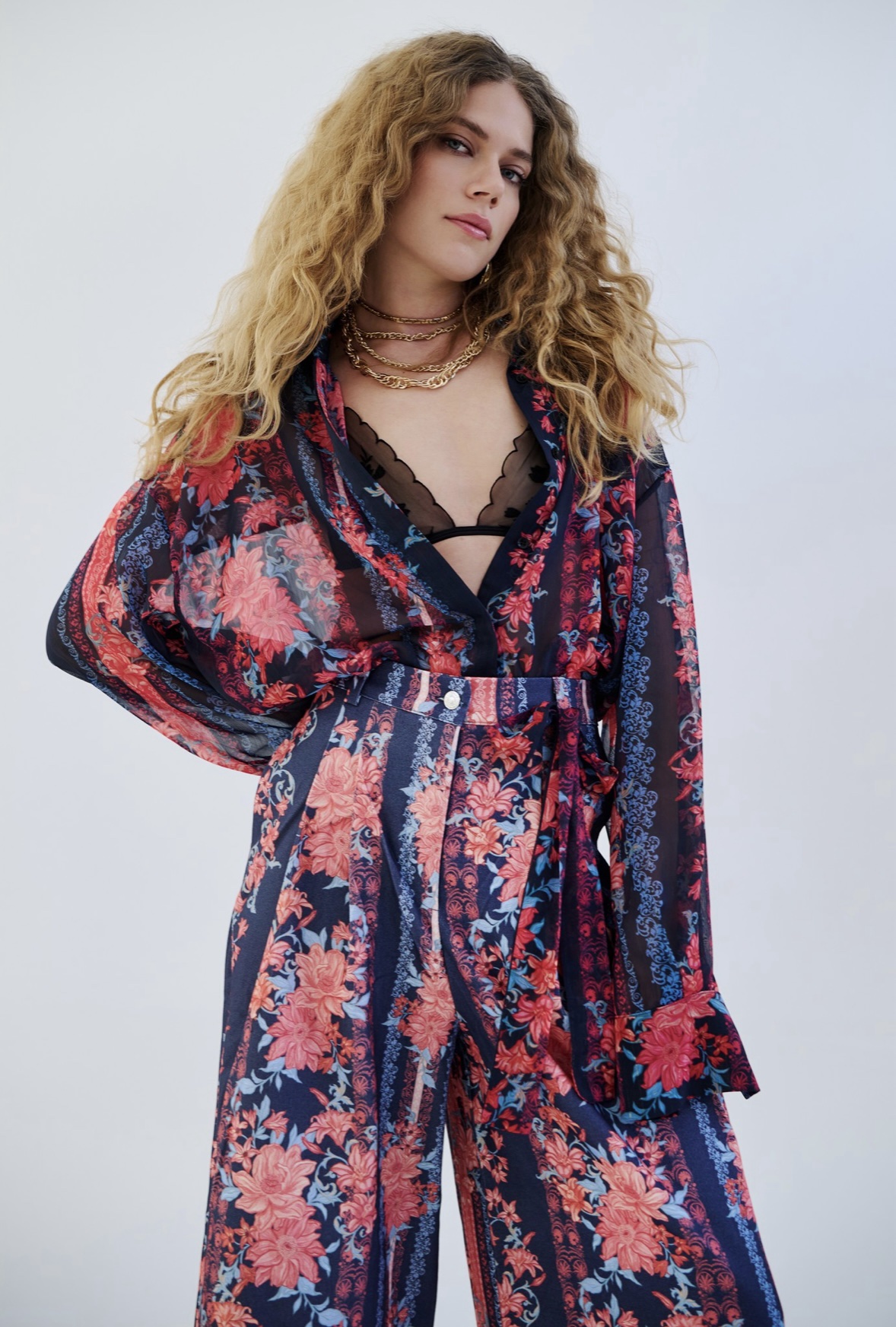 Denise Blue Denim Pants - Image 2