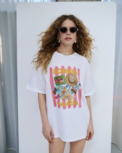 Glowskin White Oversized T-Shirt