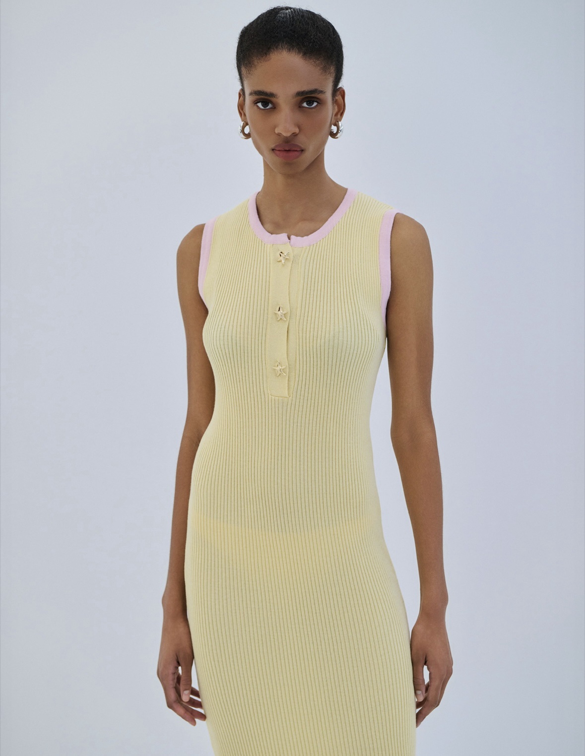 Dress Maxi Starfish Button - Image 2