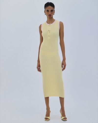 Dress Maxi Starfish Button