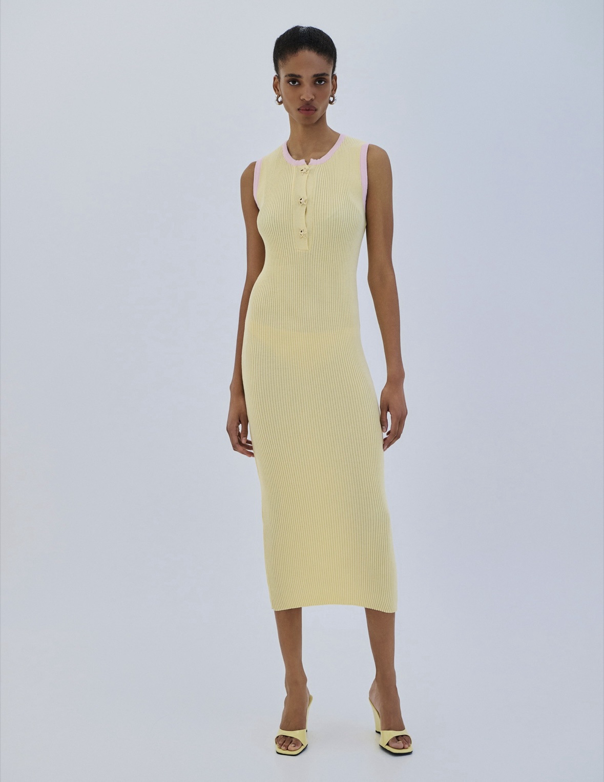 Dress Maxi Starfish Button