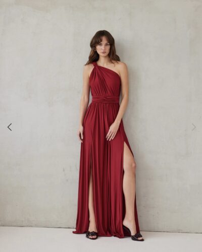 Margot dress Ruby red