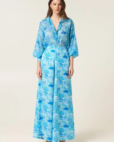 Laguna High Waisted Satin Pants