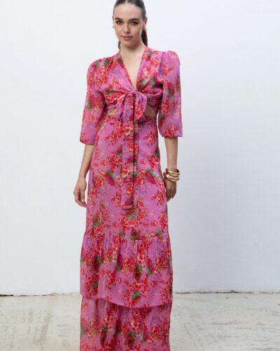 Camelia Maxi Polymorphic Wrap Skirt