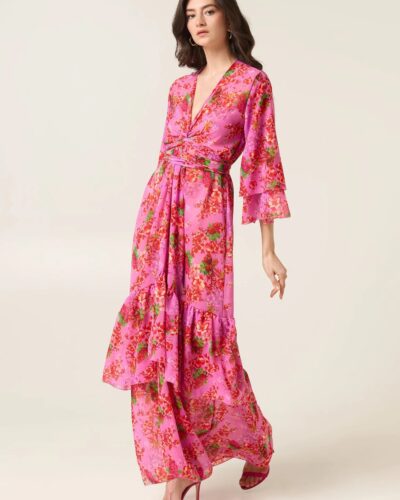 Camelia Polymorphic Kimono Dress