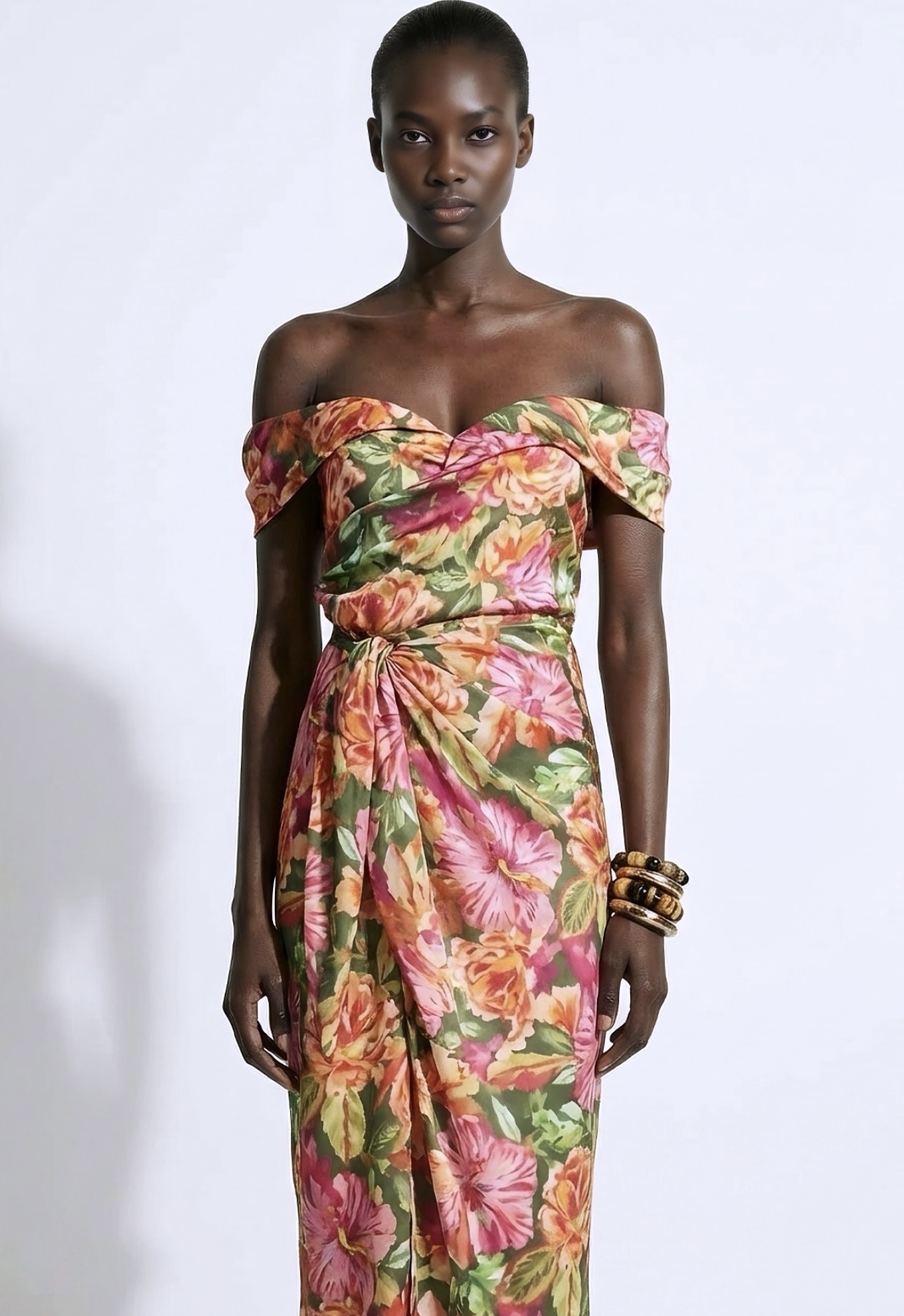 Club Colada Floral Dress