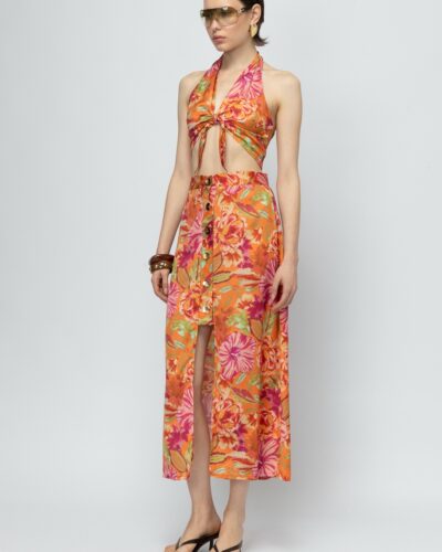 Salt Kiss Floral Skirt