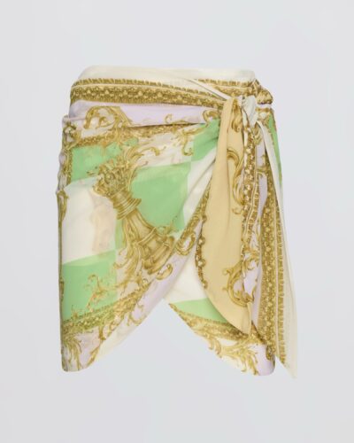 Clio Silky Wrap Skirt