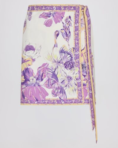 Vasiliki Mini Wrap Skirt