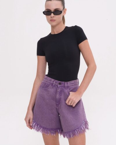 Domna Purple Shorts