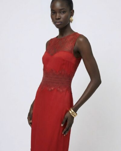 Club Tropicana Red Dress