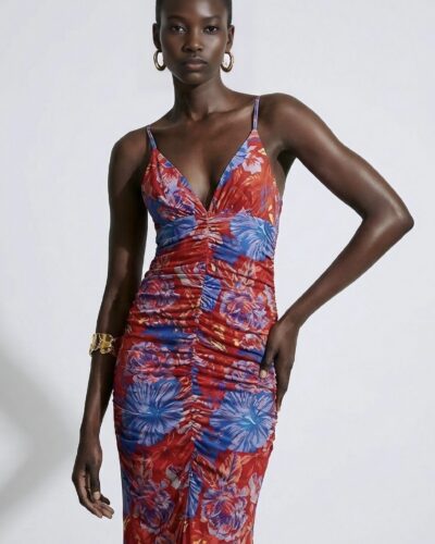 Golden Hour Floral Dress