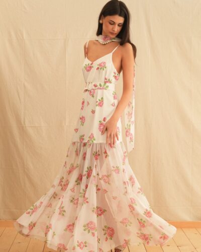 La vie En Rose Maxi Dress