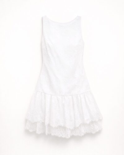 Etolie White Mini Dress