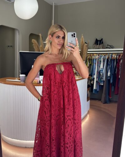 Isabella Red Dress