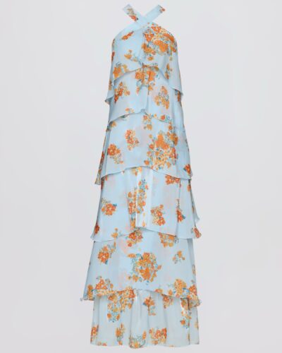 Erato Ruffle Dress