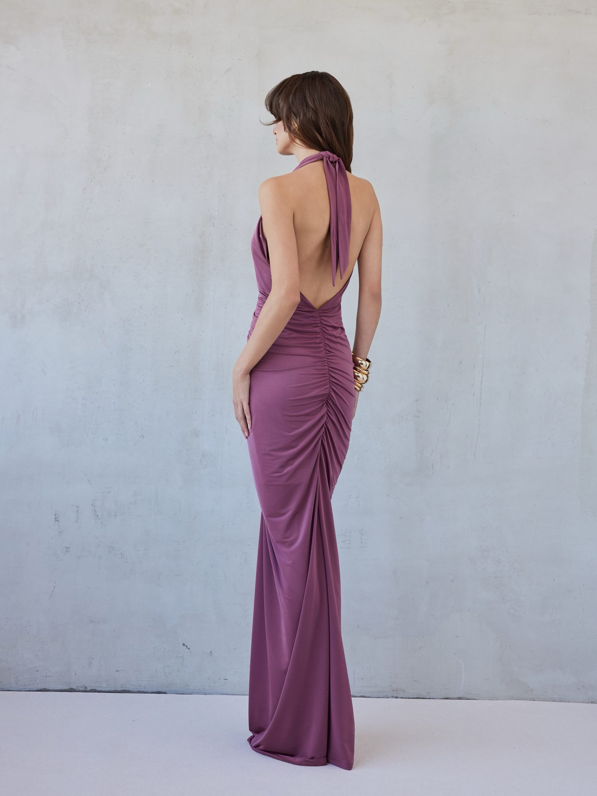Vittoria Dress | Dusty Pink - Image 3