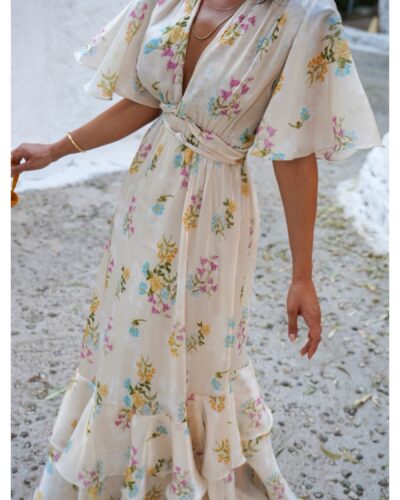 Butter Blossom Maxi Dress