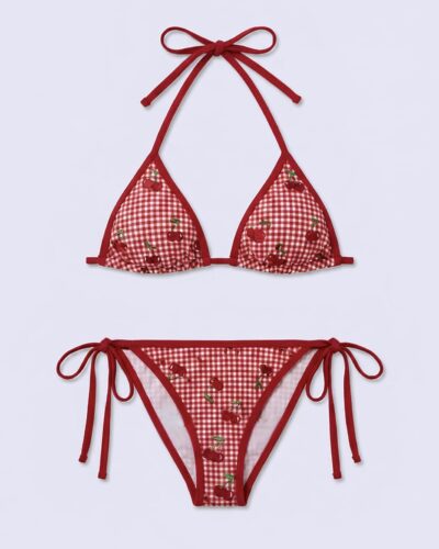 Cherry bikini set