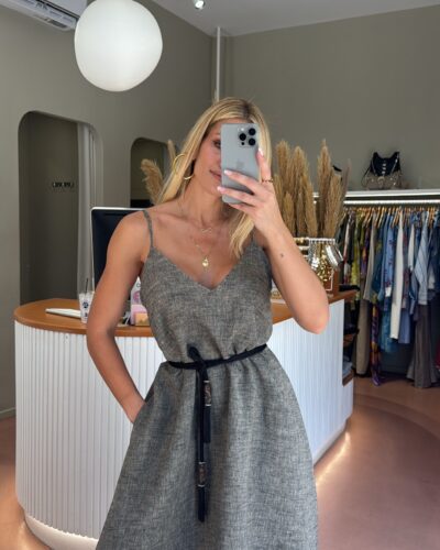 Safari Linen Dress