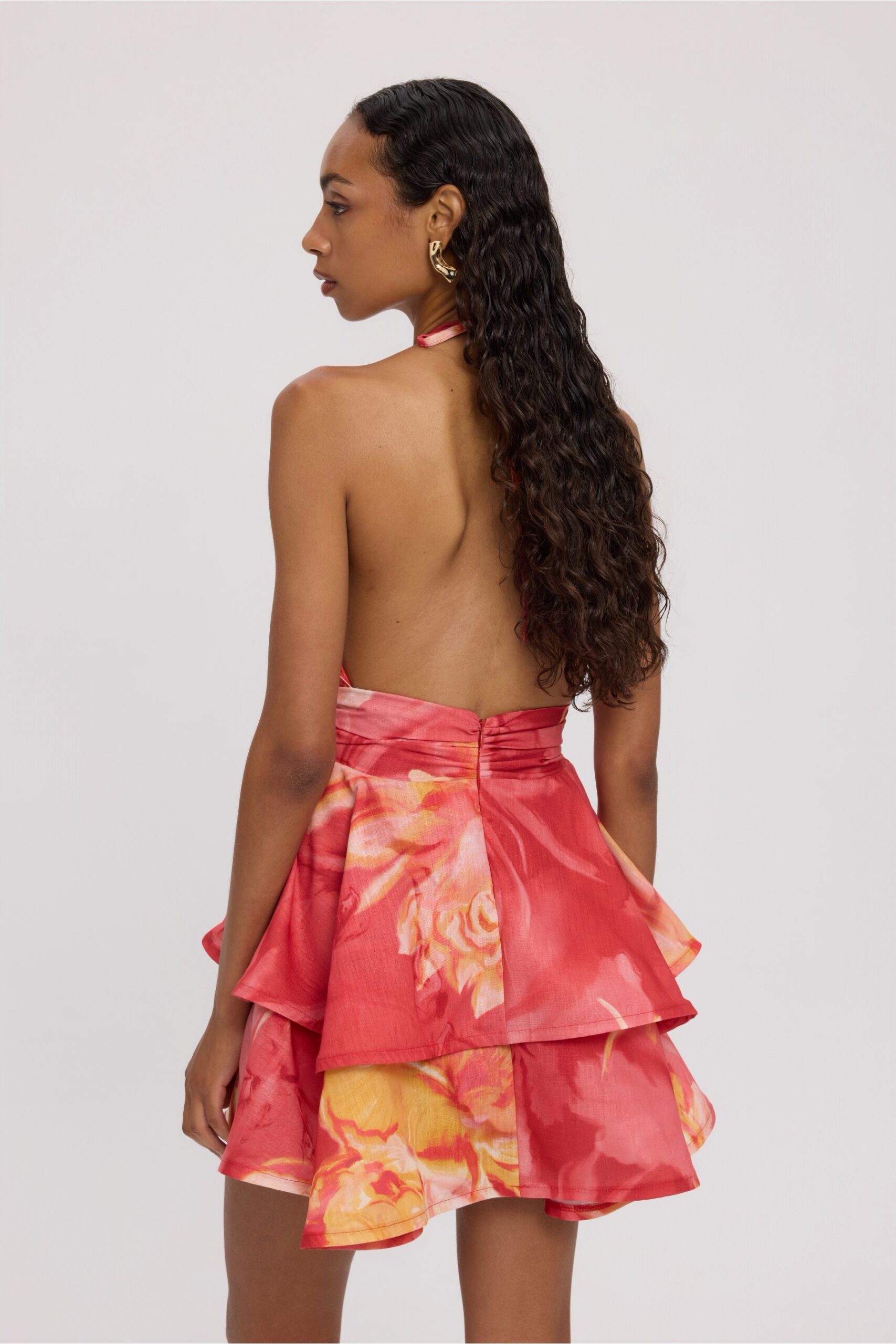 Sunkissed mini linen dress - Image 2