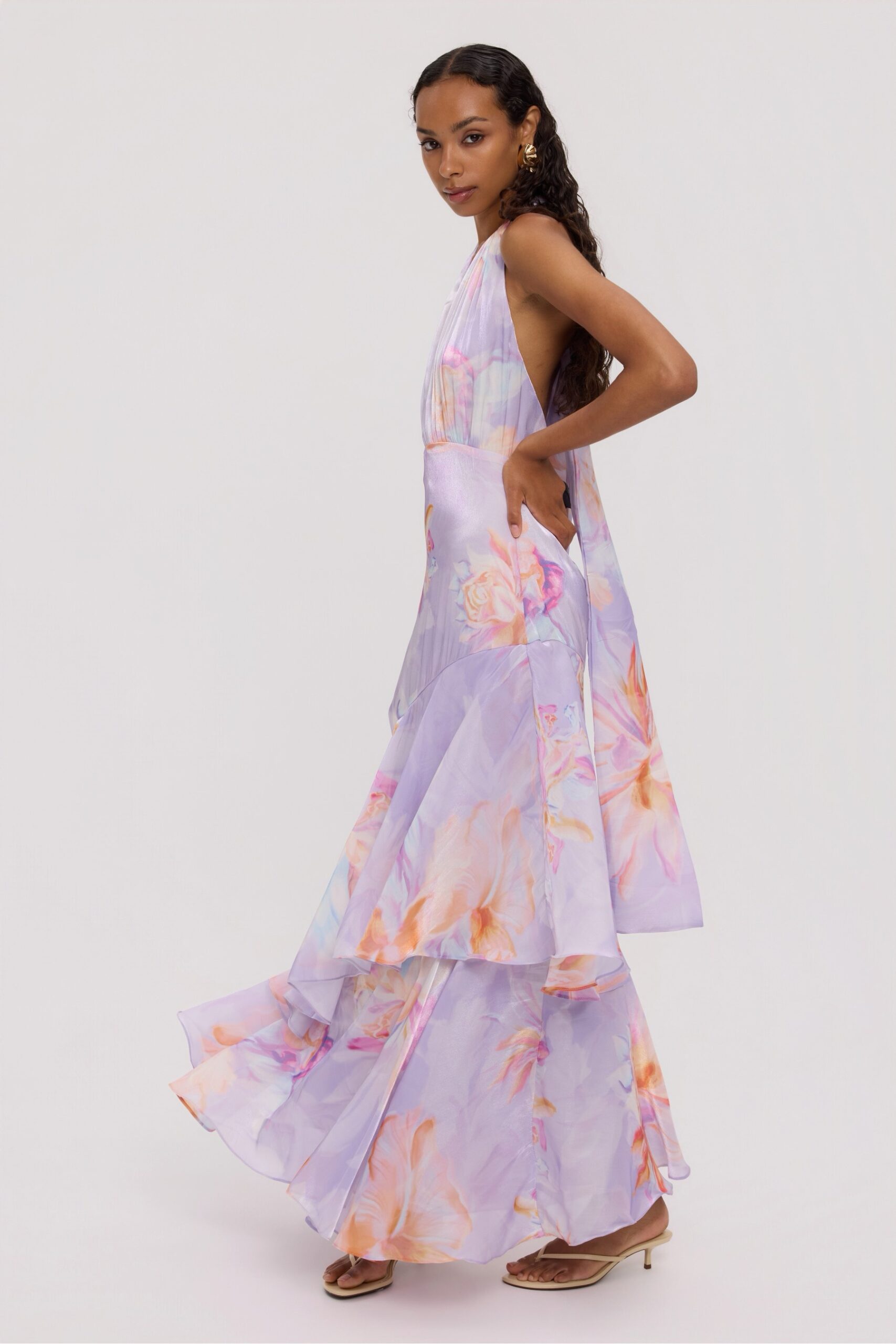 Sylia long backless dress - Image 2