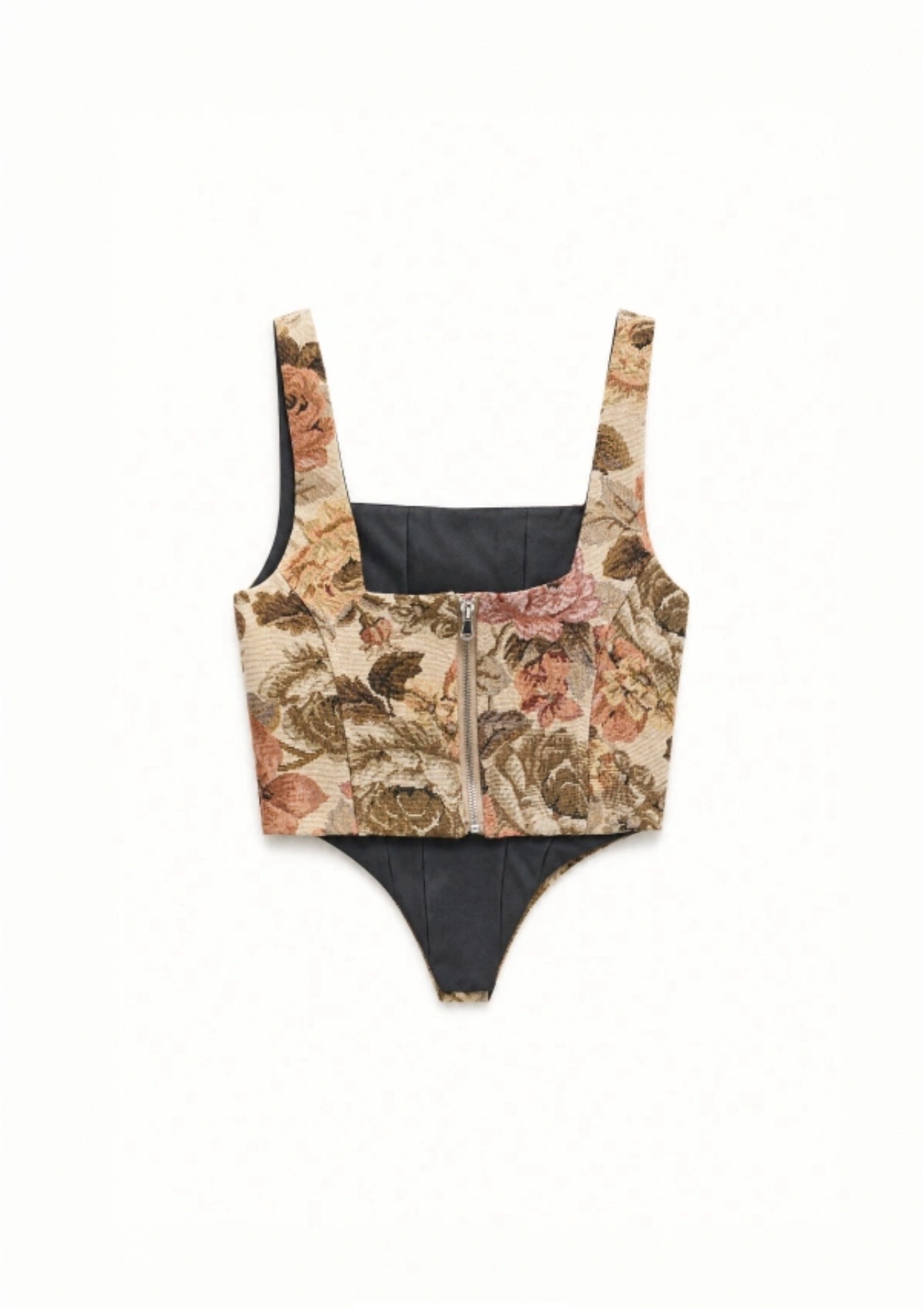 Florence Floral Corset Top - Image 2